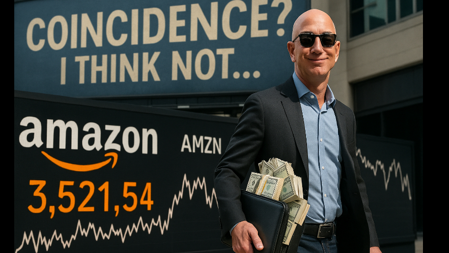 Bezos Sells $5.7 Billion of Amazon Stock Ahead of Earnings (Coincidence? I Think Not…)