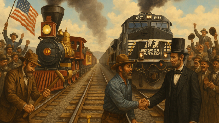 Union Pacific’s Making Lincoln’s 165-Year-Old Dream A Reality… If Regulators Don’t Kill it First