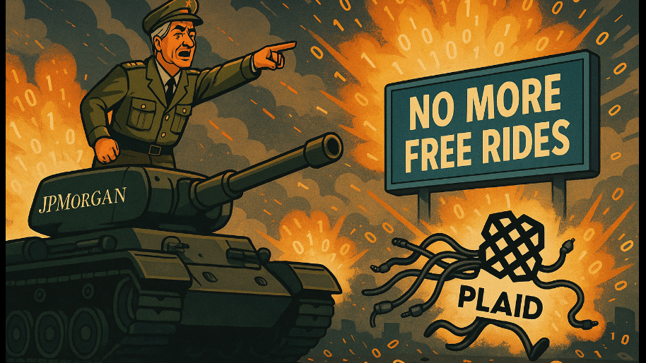 Jamie Dimon Declares War on Plaid: Plans to Start Charging Fintechs for Mooching Off Its Data Pipes