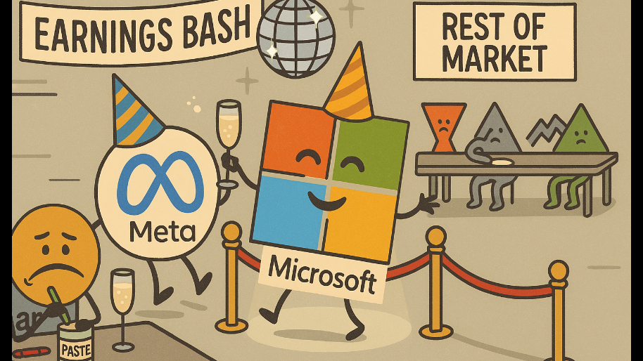 Meta and Microsoft Party Alone, While Rest of the Market Eats Paste (Especially Amazon)
