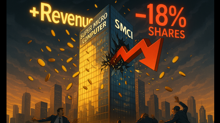 Super Micro Gets Kicked in the Guidance Despite Revenue Jump (Shares Crater -18%)