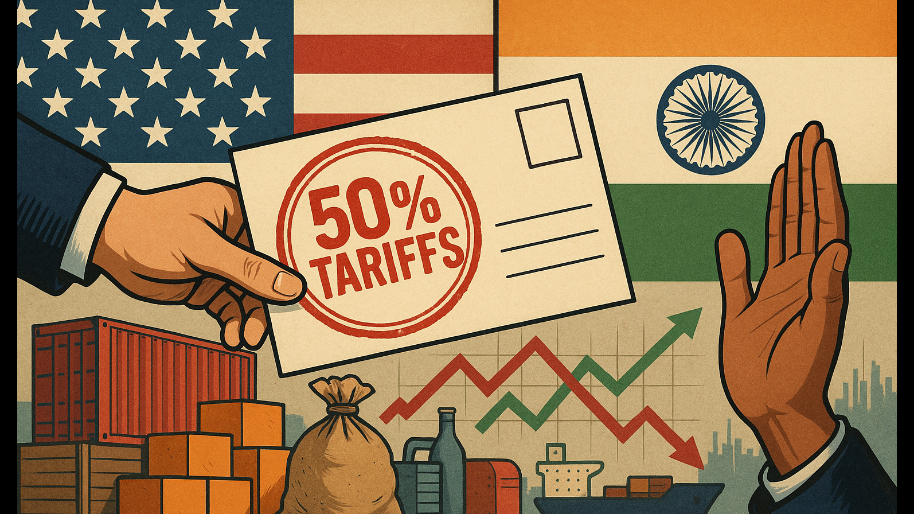 Trump Cranks Tariffs on India to 50%, Sends Modi a Postcard from Hell