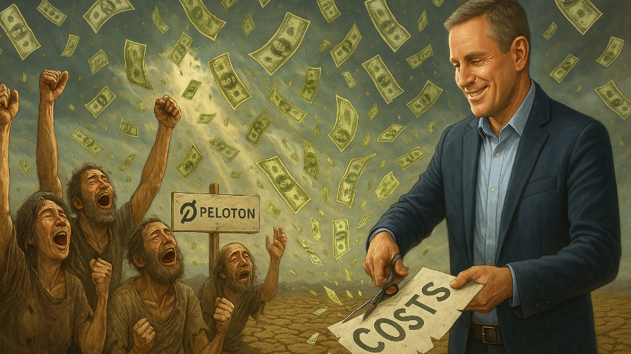 Peloton Bagholders, Look Alive… Peter Stern’s Budget Purge Just Ended a 5-Year Profit Drought