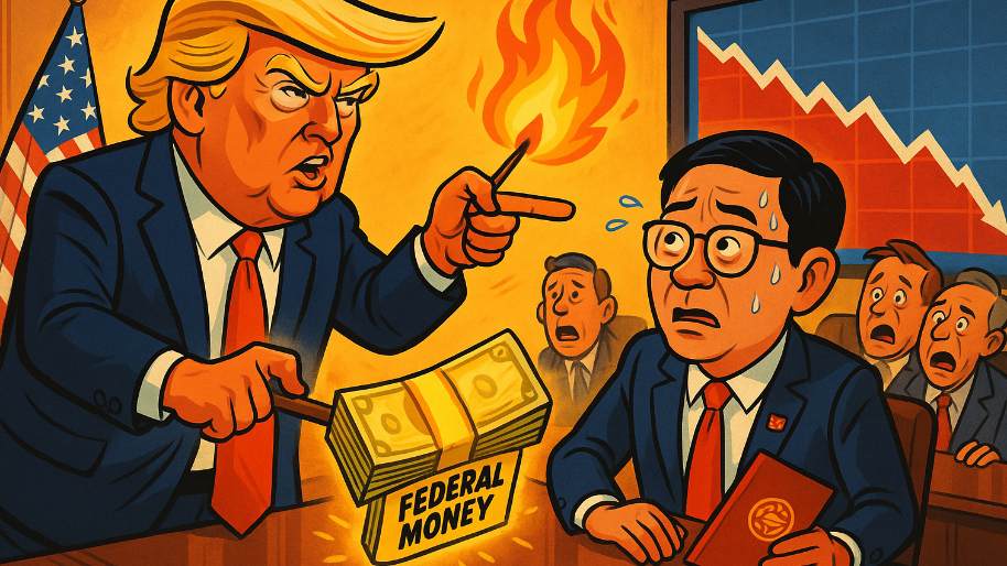 Intel’s Board Gets Trump’d: “Fire the CEO or Watch Your Subsidies (And Stock Price) Burn”