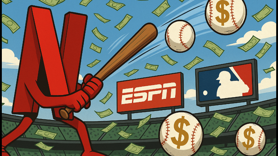 Netflix Looks to Hit “Dingers” of Checks with New MLB Rights (Sup, ESPN)...