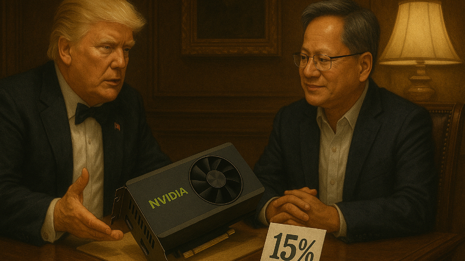 Trump Made Jensen Huang An Offer He Couldn’t Refuse… Now He Gets 15% of Every China Sale