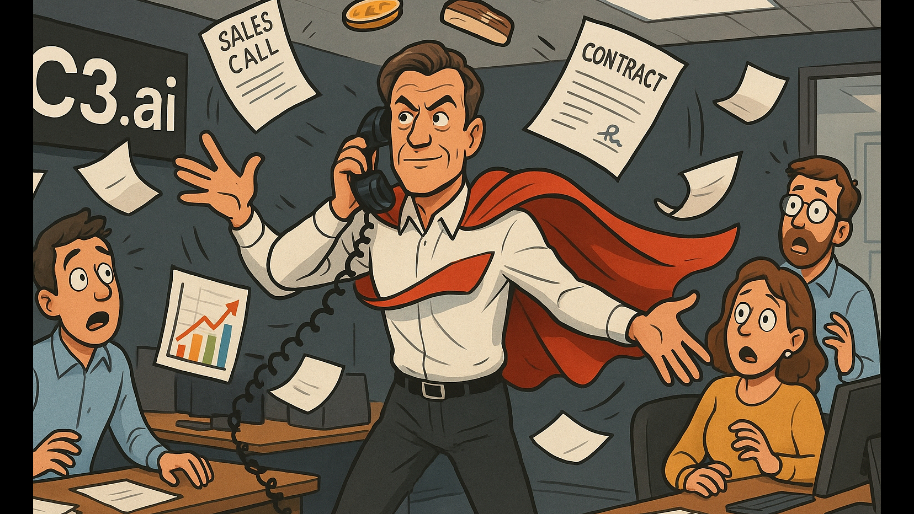 C3.ai Just Learned the Hard Way That Tommy Siebel Is the Sales Department