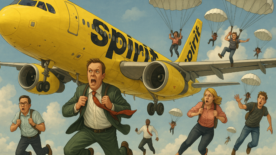 Shareholders Eject at 30,000 Feet After Spirit Airlines Turns SEC Filing Into a Corporate GoFundMe