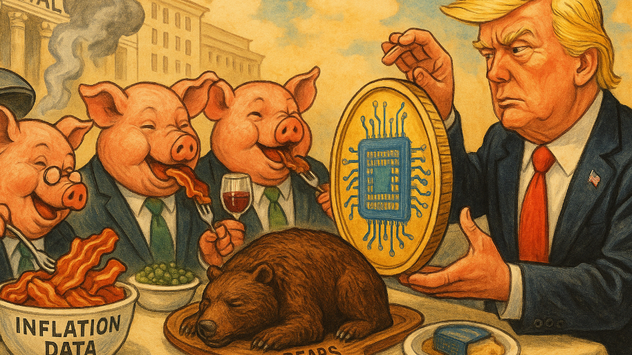 Traders Pig Out on Inflation Data… Bears Get Smoked, and Trump’s Playing 4D Flip-Flop on Intel