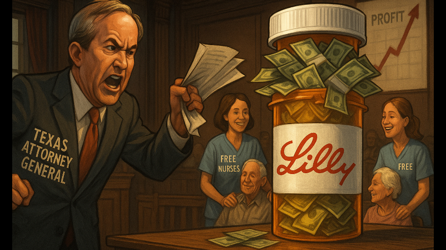 Texas vs. Eli Lilly: Free Nurses, Fat Margins, and One Very Angry Attorney General