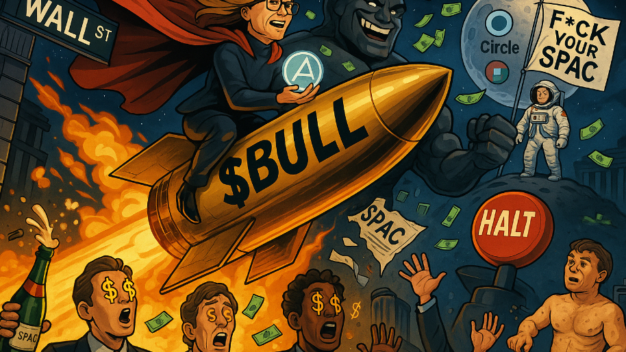 Bullish Rockets 203% After Cathie Wood and BlackRock Tag-Team a $16B Moon Launch