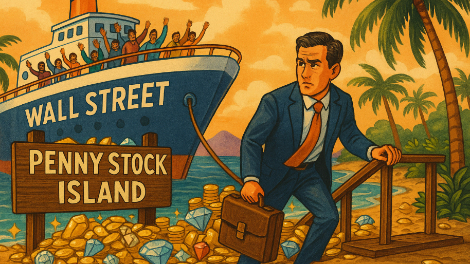 Russell 2000 Pops As Wall Street Sells the House and Buys a One-Way Ticket to Penny Stock Island