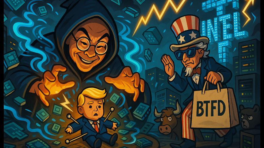 Lip Bu Tan Pulls Voodoo Act on Trump (Uncle Sam Looking to BTFD On Intel)