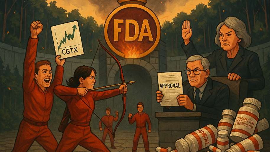 FinTwit Can’t Shut Up About CGTX’s 148% Surge… But Can It Survive the FDA’s Hunger Games?