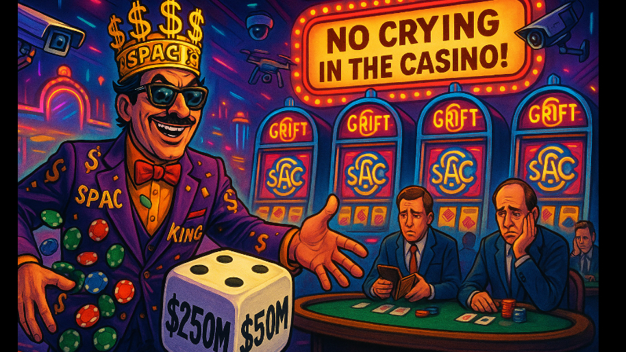 The SPAC King Is Back With a New $250M Grift… (No Crying In The Casino)