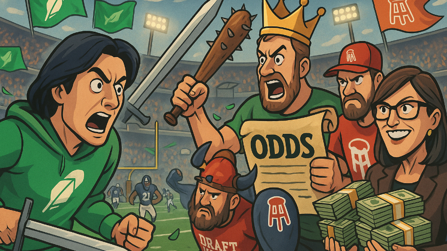 Vlad Declares War on Vegas Bookies Right Before Kickoff… Cathie Adds $25M to Her HOOD Stash