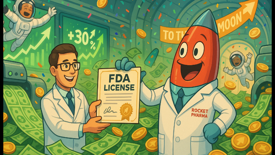 The FDA Just Gave Rocket Pharma Its License to Print Money Back (Seriously… Shares Moon 30%)