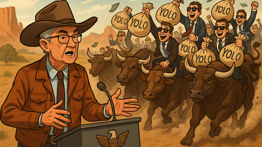 Powell’s Jackson Hole Gibberish Unleashes Wall Street Stampede (Cheap Money Is BACK!)