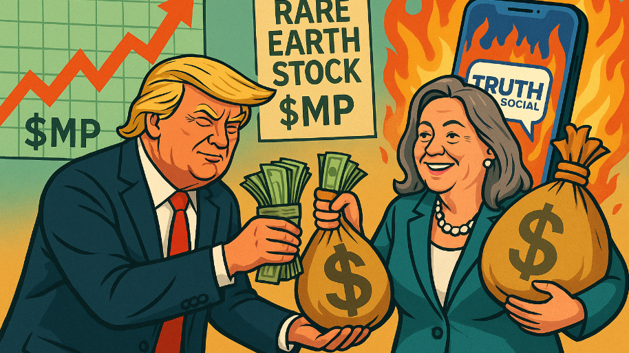 Trump and His Aussie GF Play a Little Game of “You Scratch My Rare Earths… I’ll Scratch Your App."