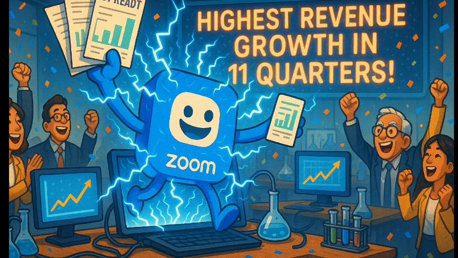 Zoom Shows Up With Receipts After Producing Highest Revenue Growth In 11 Quarters… (It’s Alive!)
