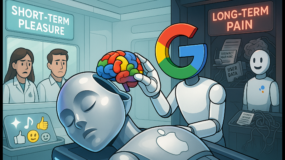 Apple Might Let Google Rebuild Siri’s Brain… (Short-term Pleasure, Long-Term Pain?)