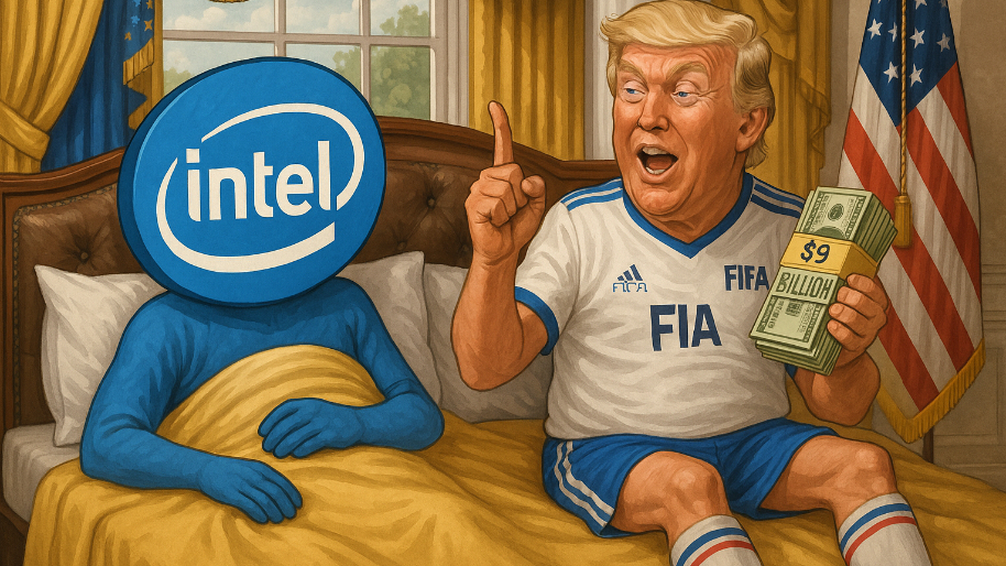 Daddy Trump Lures Intel Into Bed For $9 Billion… Beijing Cries Into Its Semiconductors
