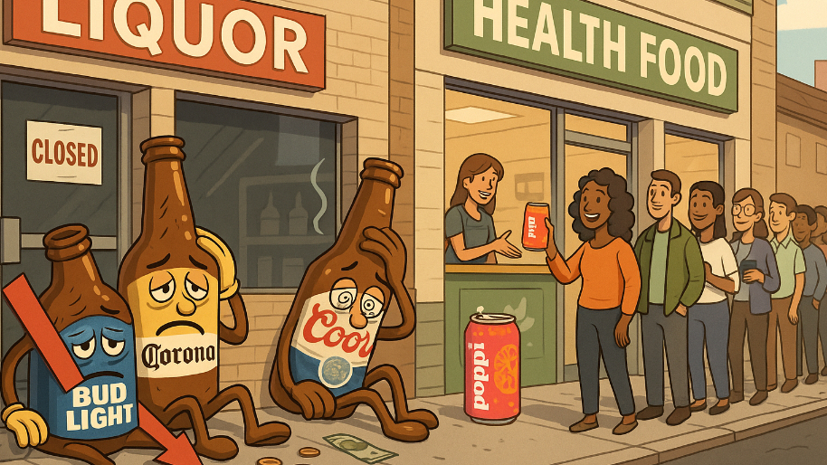 Beer Stocks Are Facing an Economic Hangover as Consumers Swap Cold Ones for Colon Cleanses