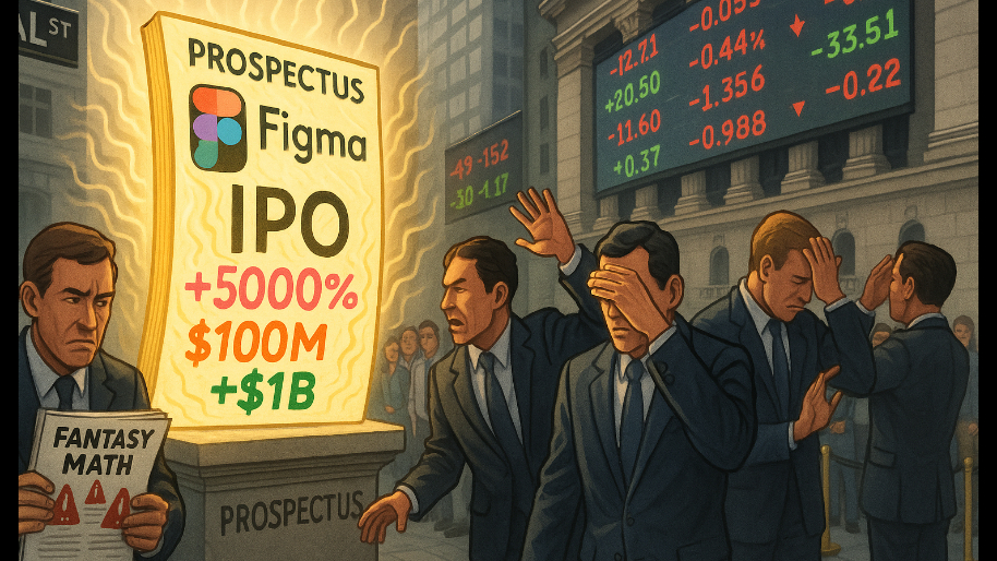 Wall Street Turns Its Back on "Hot" IPO Figma As “Fantasy Math” Has Analysts Terrified…