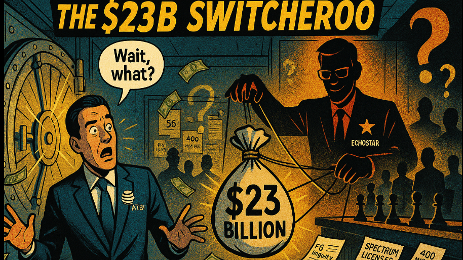 AT&T Just Robbed EchoStar Blind for $23 Billion (Or So We Thought?)