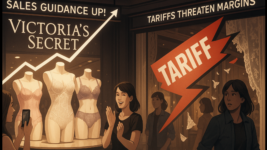Victoria’s Secret Sales Guidance Gets a Lift, But Tariffs Rip the Lace