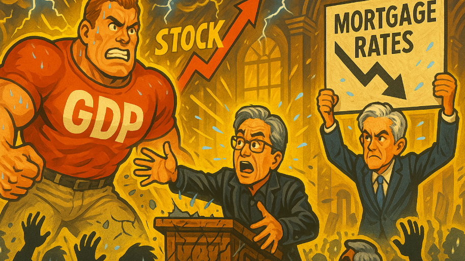 GDP Thicc, Mortgages Cheap, and Nvidia’s Cope Sermon Send Stocks Higher