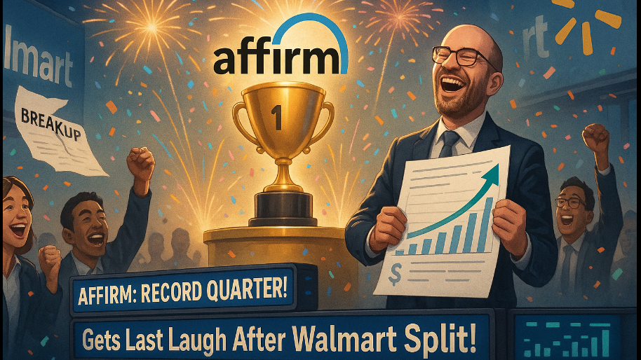 Affirm Gets the Last Laugh with a RECORD-BREAKING Quarter After Being Dumped By Walmart…