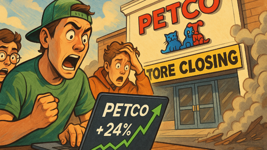 Petco Stock Rips 24% After Robinhood Bros Fall for the “Close Stores = Profit” Math