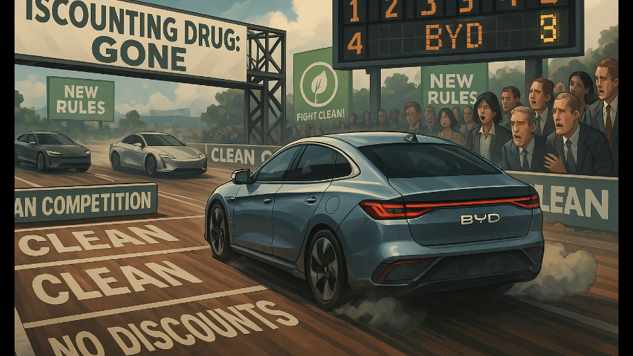 The Discounting Drug is Gone, Now BYD Has to Fight Clean… and It's Losing