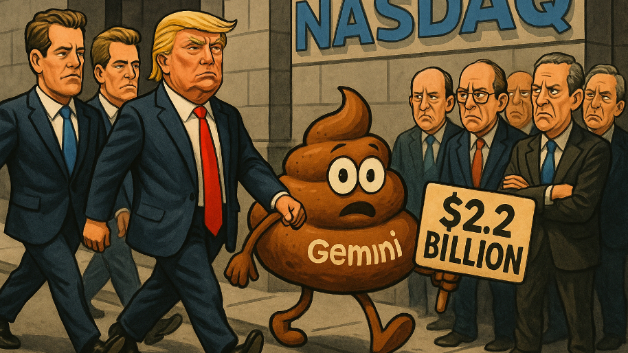 Gemini Marches to Nasdaq With an IPO Pitch That Says “Ignore the Math, Trust the Trump Bump”