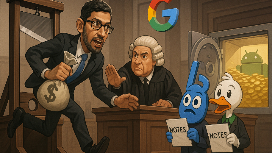 Google Slips the Ax, Rivals Get Notes... Chrome, Android, and $237B Ad Machine Stay in the Vault