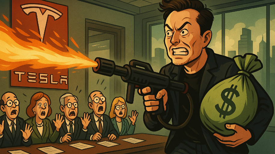 Elon Wants His $1 Trillion Bag… And He’s Holding Tesla’s Future Hostage to Get It