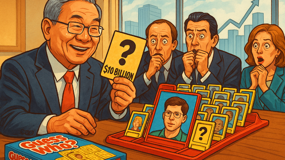 Broadcom Rallies After Dropping a $10B “Guess Who?” Bomb … All Signs Point to Sam Altman’s Tile