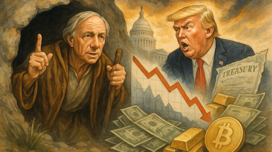 “Dr. Doom” Dalio Emerges From His Cave to Accuse Trump of Remixing the 1930s Dictator Greatest Hits