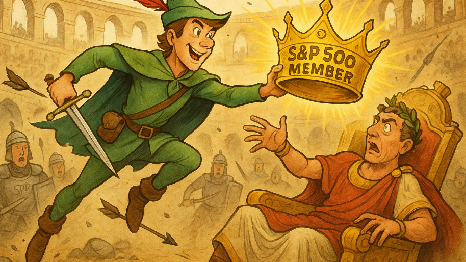 After Countless Snubs, HOOD Storms the Colosseum and Steals Caesars’ Crown in S&P 500 Shake-Up
