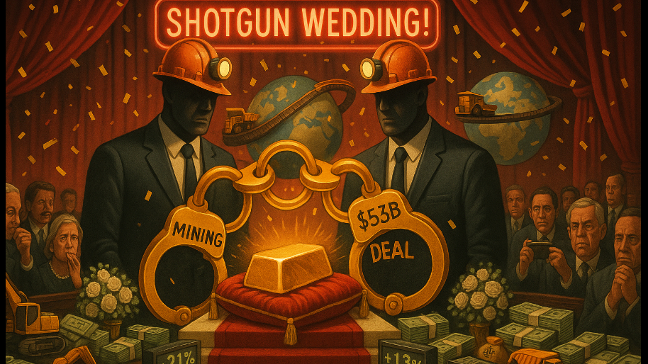 Two Mining Giants Initiate a $53B Shotgun Wedding to Control The World’s Most Popular Metal…