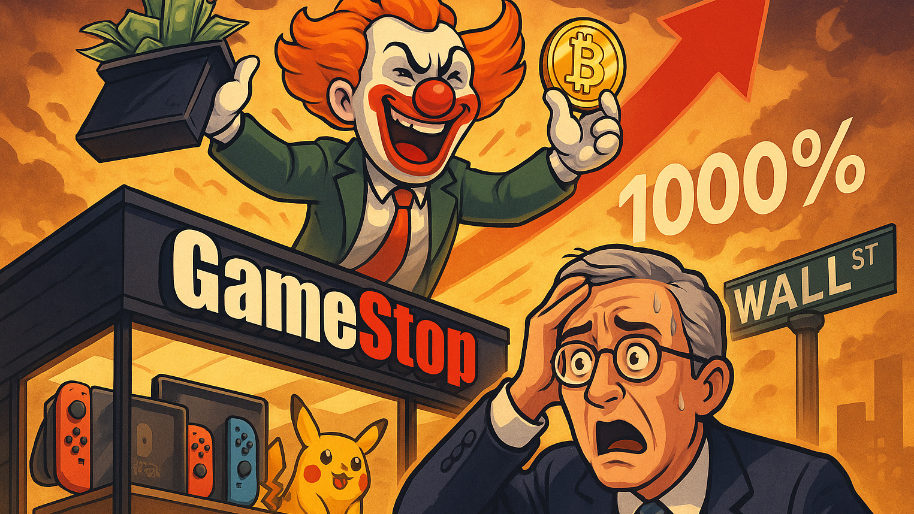 GameStop Just Clowned Wall Street With a 1,000% Profit Surge… And Didn’t Say a Word About It