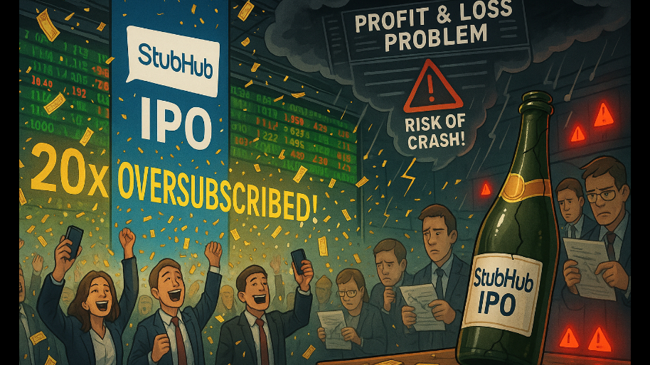 StubHub’s IPO Screams "20x Oversubscribed!" But a P&L Problem May Crash The Party…
