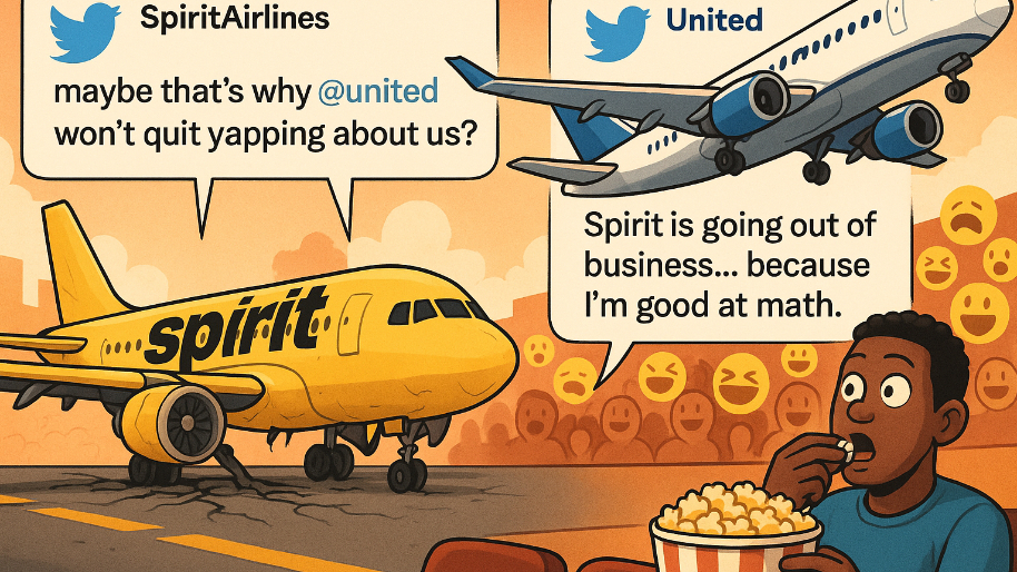 Spirit Throws Twitter Haymakers After United Walks Away From Its Chapter 11 Wreckage