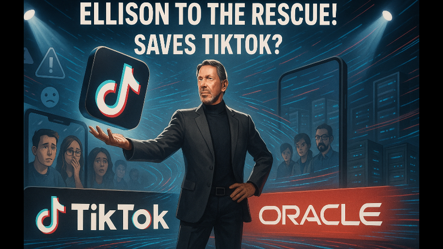 Larry Ellison Strikes Again As He Becomes That Man Who (Potentially) Saves TikTok…