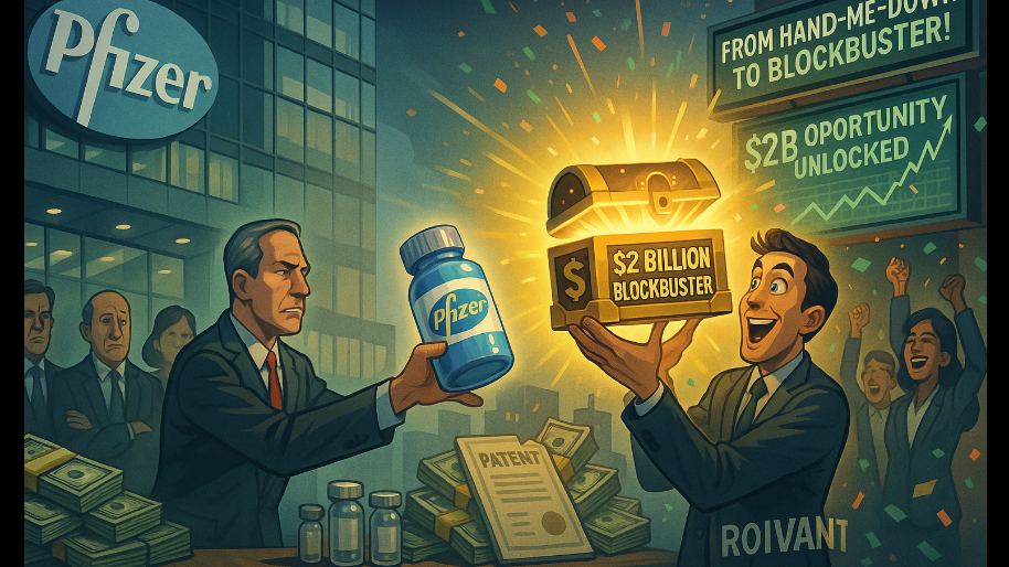 Pfizer’s “Hand-Me-Down” Drug to Roivant Just Became a $2 Billion Blockbuster Opportunity…