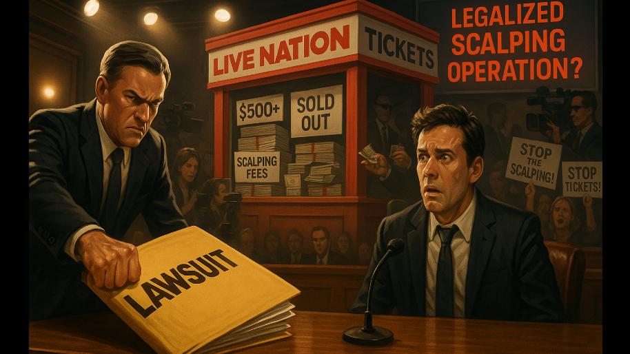 FTC Sues Live Nation for Running a “Legalized Scalping Operation” in Shocking Lawsuit"...