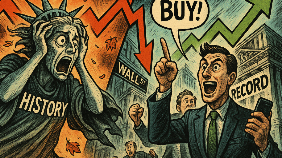 History Screams “Sell-tember,” Wall Street Yells Back “Buy Now, Pay Later” (Dow Smashes Record High)