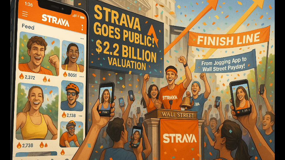 Strava Sets to Go Public! (How a "Jogging Thirst Trap" App Plans to Become a $2.2 Billion Payday)
