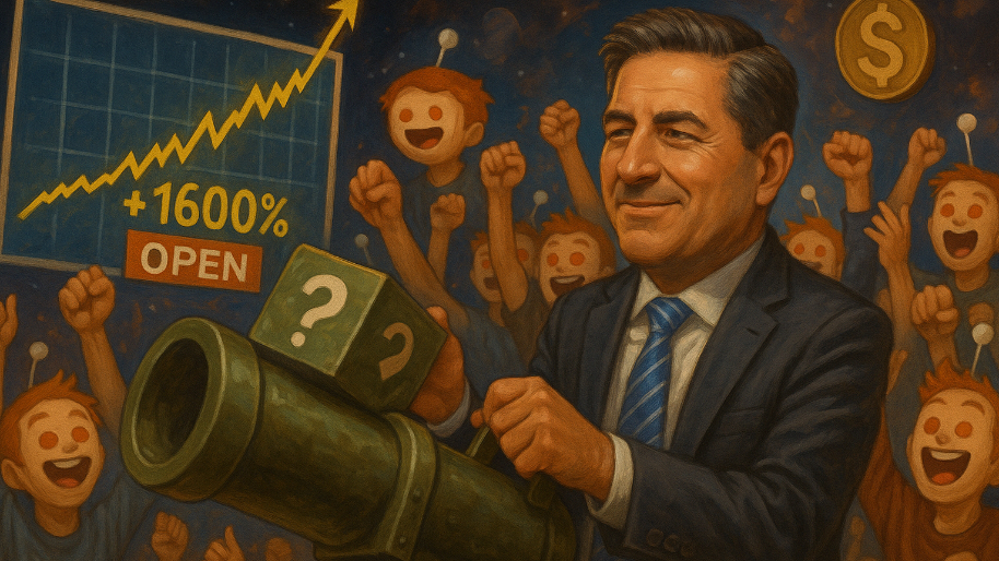 Fresh Off Launching OPEN Into Orbit… Eric Jackson’s Reloading His Meme Launcher With a "350-Bagger"